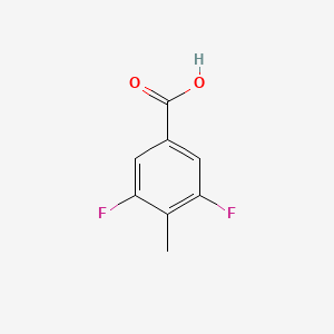 molecular formula C8H6F2O2 B2737579 3,5-二氟-4-甲基苯甲酸 CAS No. 103877-76-5