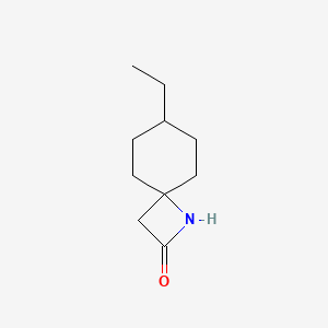 7-Ethyl-1-azaspiro[3.5]nonan-2-one