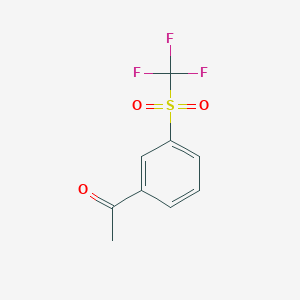 3-(Trifluoromethylsulfonyl)acetophenone