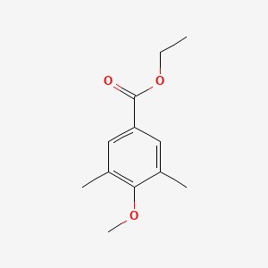 molecular formula C12H16O3 B2737747 乙酸乙酯 4-甲氧基-3,5-二甲基苯甲酸酯 CAS No. 105401-94-3