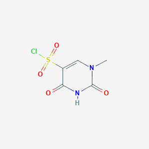 1-Methyl-2,4-dioxo-1,2,3,4-tetrahydropyrimidine-5-sulfonyl chloride