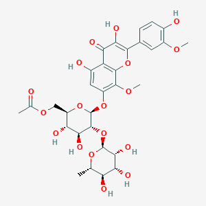 molecular formula C31H36O18 B2737804 Haploside C CAS No. 108279-04-5