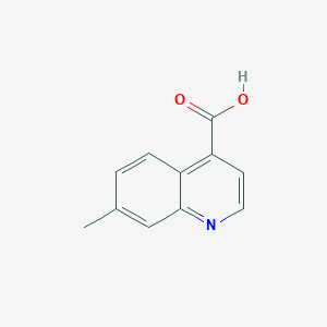 molecular formula C11H9NO2 B2737832 7-Methylquinoline-4-carboxylic acid CAS No. 816448-99-4