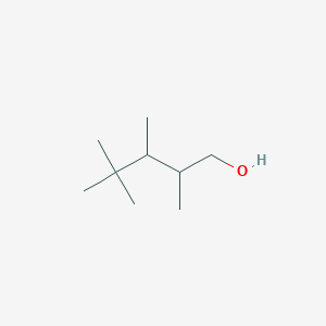 molecular formula C9H20O B2737858 2,3,4,4-Tetramethylpentan-1-ol CAS No. 2248328-11-0