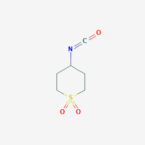 4-Isocyanato-1lambda6-thiane-1,1-dione
