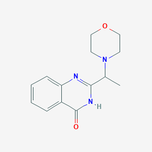 2-(1-morpholinoethyl)-4(3H)-quinazolinone