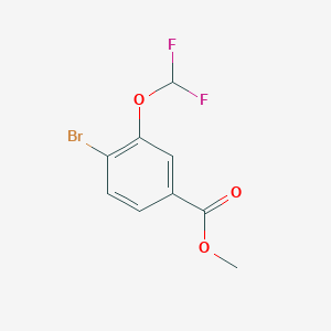 Methyl 4-bromo-3-(difluoromethoxy)benzoate