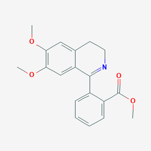 Methyl 2-(6,7-dimethoxy-3,4-dihydroisoquinolin-1-yl)benzoate