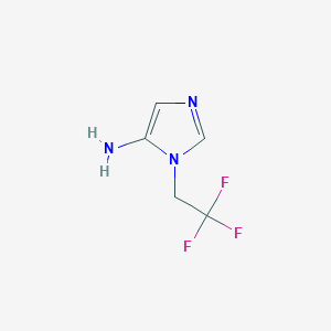 1-(2,2,2-Trifluoroethyl)-1H-imidazol-5-amine