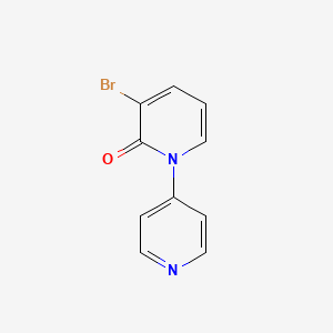 3-Bromo-1-(pyridin-4-yl)pyridin-2(1H)-one