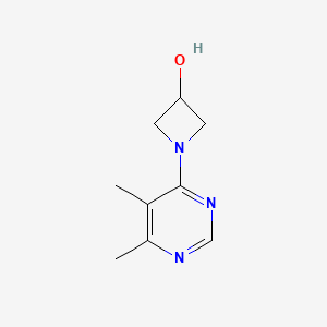 1-(5,6-Dimethylpyrimidin-4-yl)azetidin-3-ol