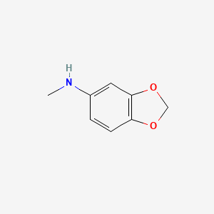 molecular formula C8H9NO2 B2738391 N-甲基苯并[d][1,3]二氧杂环-5-胺 CAS No. 34060-22-5