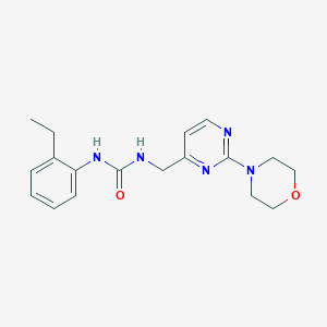 1-(2-Ethylphenyl)-3-((2-morpholinopyrimidin-4-yl)methyl)urea