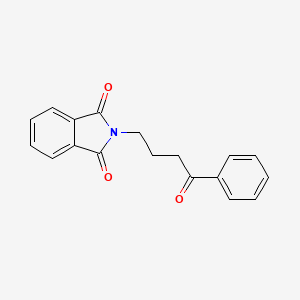 molecular formula C18H15NO3 B2738406 Phthalimide, N-(3-benzoylpropyl)- CAS No. 7347-68-4
