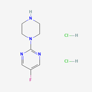 5-Fluoro-2-(piperazin-1-yl)pyrimidine dihydrochloride