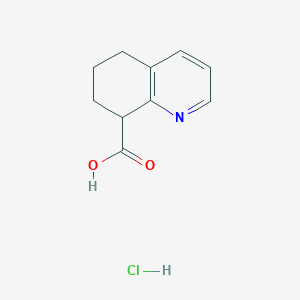 5,6,7,8-Tetrahydroquinoline-8-carboxylic acid hydrochloride