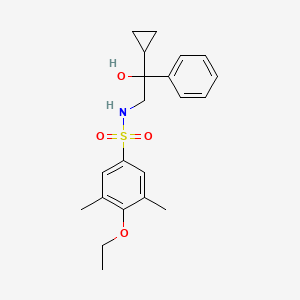 N-(2-cyclopropyl-2-hydroxy-2-phenylethyl)-4-ethoxy-3,5-dimethylbenzenesulfonamide
