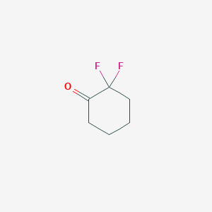 molecular formula C6H8F2O B2738562 2,2-Difluorocyclohexanone CAS No. 29548-93-4