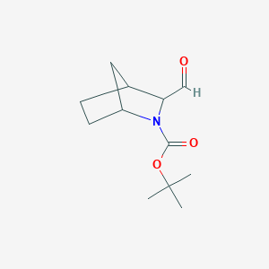 Tert-butyl 3-formyl-2-azabicyclo[2.2.1]heptane-2-carboxylate