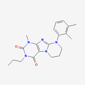 9-(2,3-dimethylphenyl)-1-methyl-3-propyl-6,7,8,9-tetrahydropyrimido[2,1-f]purine-2,4(1H,3H)-dione