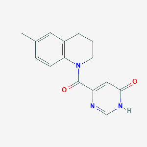 (6-hydroxypyrimidin-4-yl)(6-methyl-3,4-dihydroquinolin-1(2H)-yl)methanone