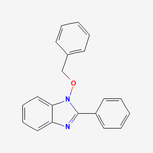 1-(benzyloxy)-2-phenyl-1H-1,3-benzodiazole