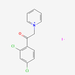 molecular formula C13H10Cl2INO B2738715 1-[2-(2,4-二氯苯基)-2-氧代乙基]吡啶-碘化物 CAS No. 246022-02-6