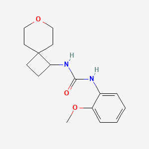 1-(2-Methoxyphenyl)-3-(7-oxaspiro[3.5]nonan-1-yl)urea