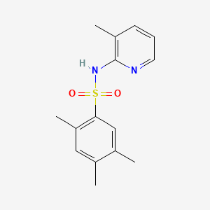 2,4,5-trimethyl-N-(3-methylpyridin-2-yl)benzenesulfonamide