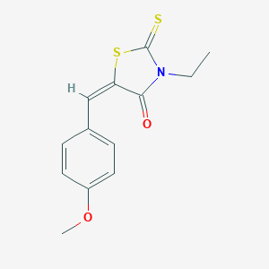 3-Ethyl-5-(4-methoxybenzylidene)-2-thioxo-1,3-thiazolidin-4-one