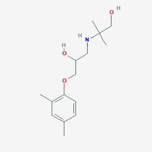 2-((3-(2,4-Dimethylphenoxy)-2-hydroxypropyl)amino)-2-methylpropan-1-ol
