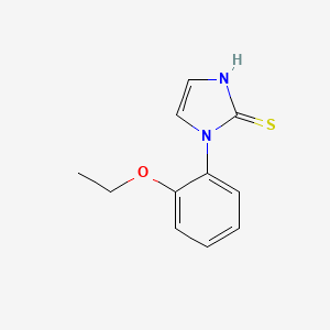 molecular formula C11H12N2OS B2738875 3-(2-乙氧基苯基)-1H-咪唑-2-硫酮 CAS No. 1152533-49-7