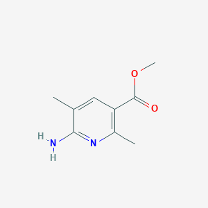 molecular formula C9H12N2O2 B2738896 Methyl 6-amino-2,5-dimethylpyridine-3-carboxylate CAS No. 1263061-47-7