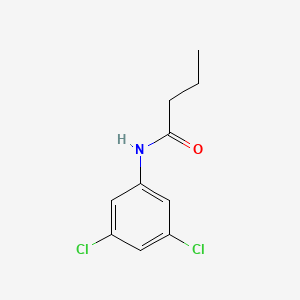 molecular formula C10H11Cl2NO B2738948 N-(3,5-二氯苯基)丁酰胺 CAS No. 90919-78-1