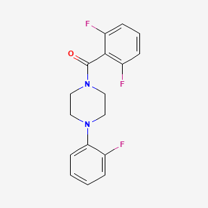 1-(2,6-Difluorobenzoyl)-4-(2-fluorophenyl)piperazine
