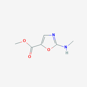 Methyl 2-(methylamino)-1,3-oxazole-5-carboxylate