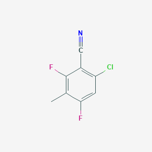 6-Chloro-2,4-difluoro-3-methylbenzonitrile