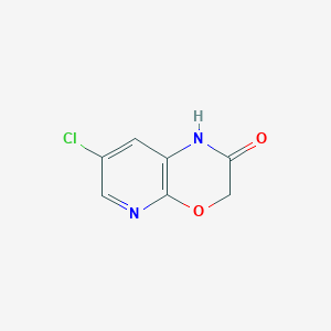 7-Chloro-1H-pyrido[2,3-b][1,4]oxazin-2(3H)-one