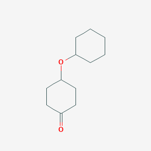 molecular formula C12H20O2 B2739127 4-(环己氧基)环己酮 CAS No. 1565336-69-7