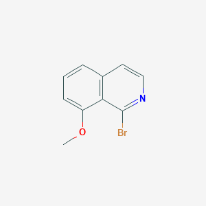 molecular formula C10H8BrNO B2739199 1-Bromo-8-methoxyisoquinoline CAS No. 1368535-26-5
