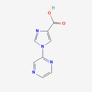 1-(Pyrazin-2-yl)-1H-imidazole-4-carboxylic acid