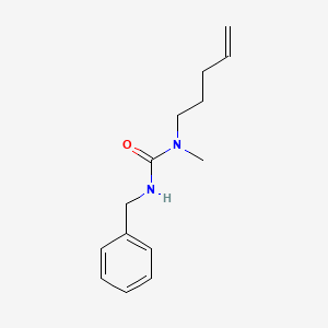 molecular formula C14H20N2O B2739221 1-Benzyl-3-methyl-3-(pent-4-en-1-yl)urea CAS No. 1878649-67-2