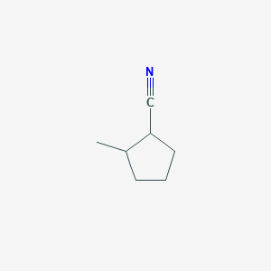 molecular formula C7H11N B2739244 2-Methylcyclopentane-1-carbonitrile CAS No. 2826-50-8