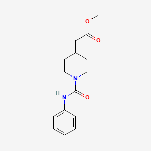 Methyl [1-(anilinocarbonyl)piperidin-4-YL]acetate