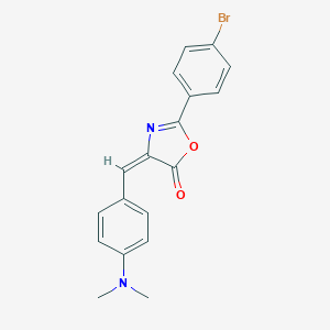 Oxazol-5(4H)-one, 2-(4-bromophenyl)-4-(4-dimethylaminobenzylidene)-