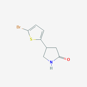 4-(5-Bromothiophen-2-yl)pyrrolidin-2-one