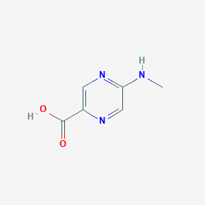 molecular formula C6H7N3O2 B2739374 5-(甲基氨基)嘧啶-2-羧酸 CAS No. 1339179-12-2
