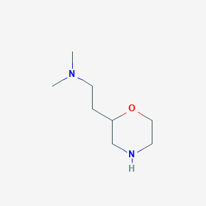 Dimethyl[2-(morpholin-2-yl)ethyl]amine
