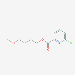 molecular formula C11H14ClNO3 B2739470 4-Methoxybutyl 6-chloropyridine-2-carboxylate CAS No. 1444107-57-6