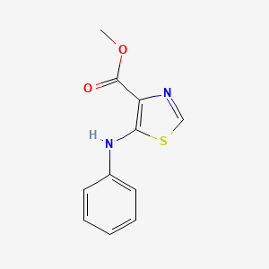 Methyl 5-anilino-1,3-thiazole-4-carboxylate